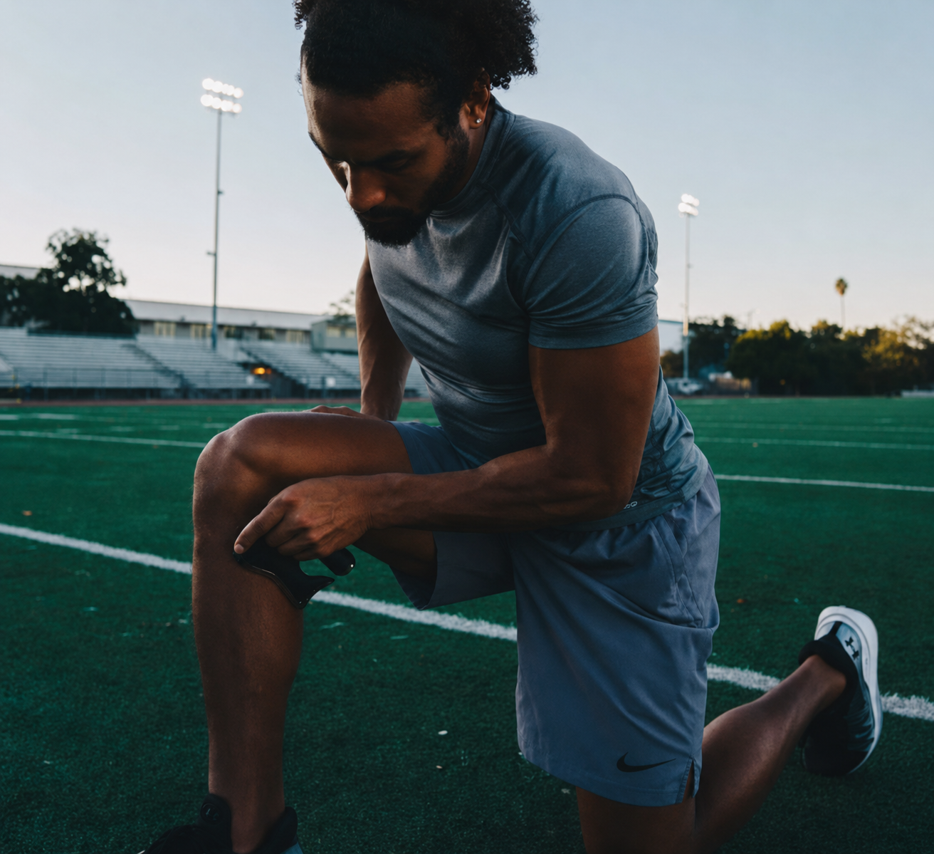 Masseur Musculaire Chauffant & Vibrant Fascia Électrique